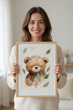 Load image into Gallery viewer, Poster Set für Kinderzimmer Wanddeko Deko Baby personalisiert Geschenk zur Geburt