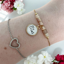 Lade das Bild in den Galerie-Viewer, Armband mit Name Armkette personalisiert gold Edelstahl