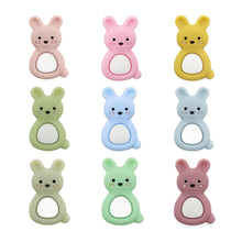 Lade das Bild in den Galerie-Viewer, Personalisierte Schnullerkette mit Namen Junge Silikon blau