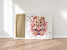 Lade das Bild in den Galerie-Viewer, Personalisiertes Wandbild Leinwand