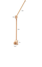 Lade das Bild in den Galerie-Viewer, Baby Mobile Regenbogen Holz rosa beige