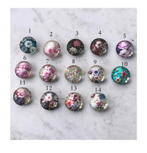 Lade das Bild in den Galerie-Viewer, Ohrringe Ohrstecker gold silber roségold Edelstahl Blumen Geschenk Freundin Frau Mädchen