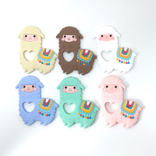 Lade das Bild in den Galerie-Viewer, Schnullerketten Set mit Namen Mädchen personalisiert Silikon schwarz altrosa Leo