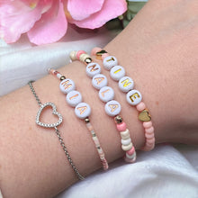 Lade das Bild in den Galerie-Viewer, Armband mit Namen gold roségold