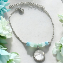 Lade das Bild in den Galerie-Viewer, Personalisiertes Armband mit Name Armkette Edelstahl silber