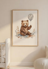 Load image into Gallery viewer, Poster 3er Set für Kinderzimmer Wanddeko Deko Baby personalisiert Geschenk zur Geburt Geburtsposter mit Namen