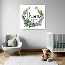 Lade das Bild in den Galerie-Viewer, Wandbild Leinwand Kinderzimmer Bild mit Namen