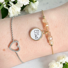 Lade das Bild in den Galerie-Viewer, Armband mit Name Armkette personalisiert gold Edelstahl