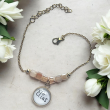 Lade das Bild in den Galerie-Viewer, Armband mit Name Armkette personalisiert gold Edelstahl