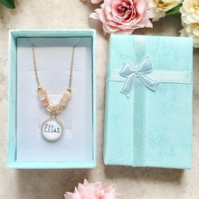 Lade das Bild in den Galerie-Viewer, Armband mit Name Armkette personalisiert gold Edelstahl