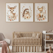 Load image into Gallery viewer, Poster 3er Set für Kinderzimmer Wanddeko Deko Baby Geschenk zur Geburt