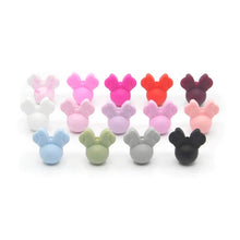 Lade das Bild in den Galerie-Viewer, Schnullerkette Silikon mit Namen Junge personalisiert schwarz blau