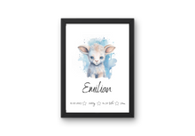 Charger l'image dans la galerie, Poster mit Geburtsdaten Baby