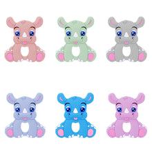 Lade das Bild in den Galerie-Viewer, Beißkette mit Namen Silikon Junge