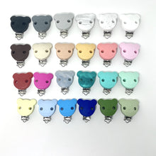 Charger l'image dans la galerie, Schnullerkette mit Namen Mädchen rosa weiß