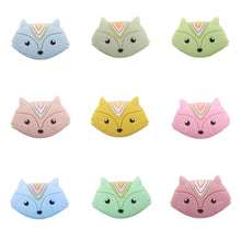 Lade das Bild in den Galerie-Viewer, Schnullerkette mit Namen Mädchen Set Silikon lila pink