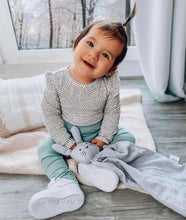 Lade das Bild in den Galerie-Viewer, Sillki® Schnuffeltuch Schmusetuch Hase Musselin