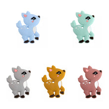 Lade das Bild in den Galerie-Viewer, Schnullerkette mit Namen Löwe