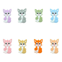 Lade das Bild in den Galerie-Viewer, Schnullerkette mit Namen Löwe