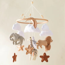 Lade das Bild in den Galerie-Viewer, Baby Mobile Safari Tiere
